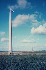 OB-00662 Windmolenpark in de zomer van 1986.