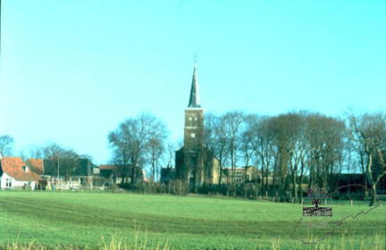 PI-00140  Pietersbierum vanuit het westen