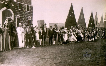 SB-01014  Openluchtspel 1939 Liauckema door de eeuwen heen.
