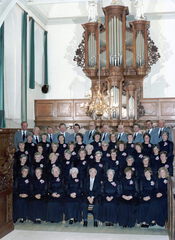 SB-01026 Foto ter gelegenheid van het 100 jarig bestaan zangkoor Euphonia 1981.